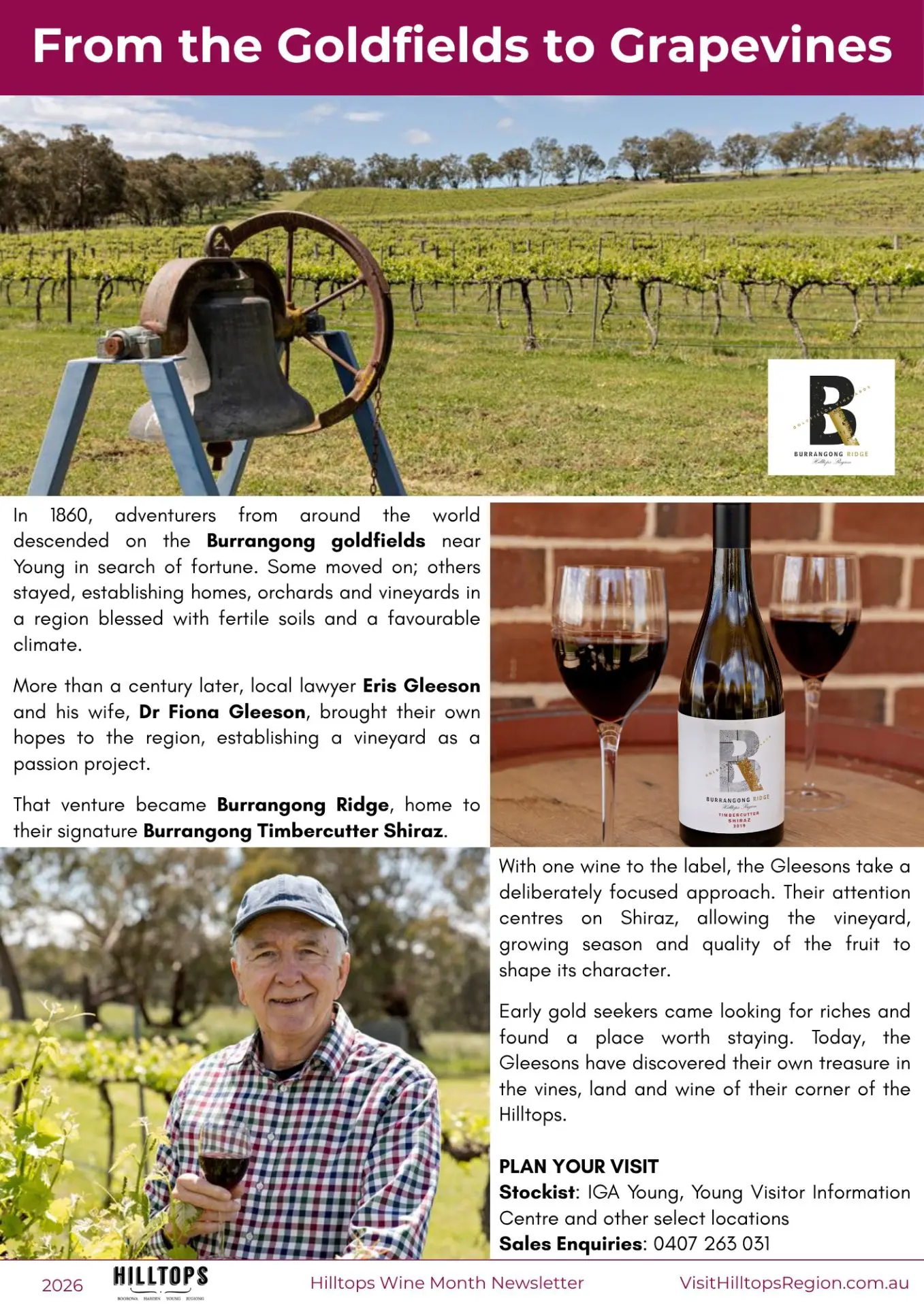 Take Time to Wine in the Hilltops, page 4