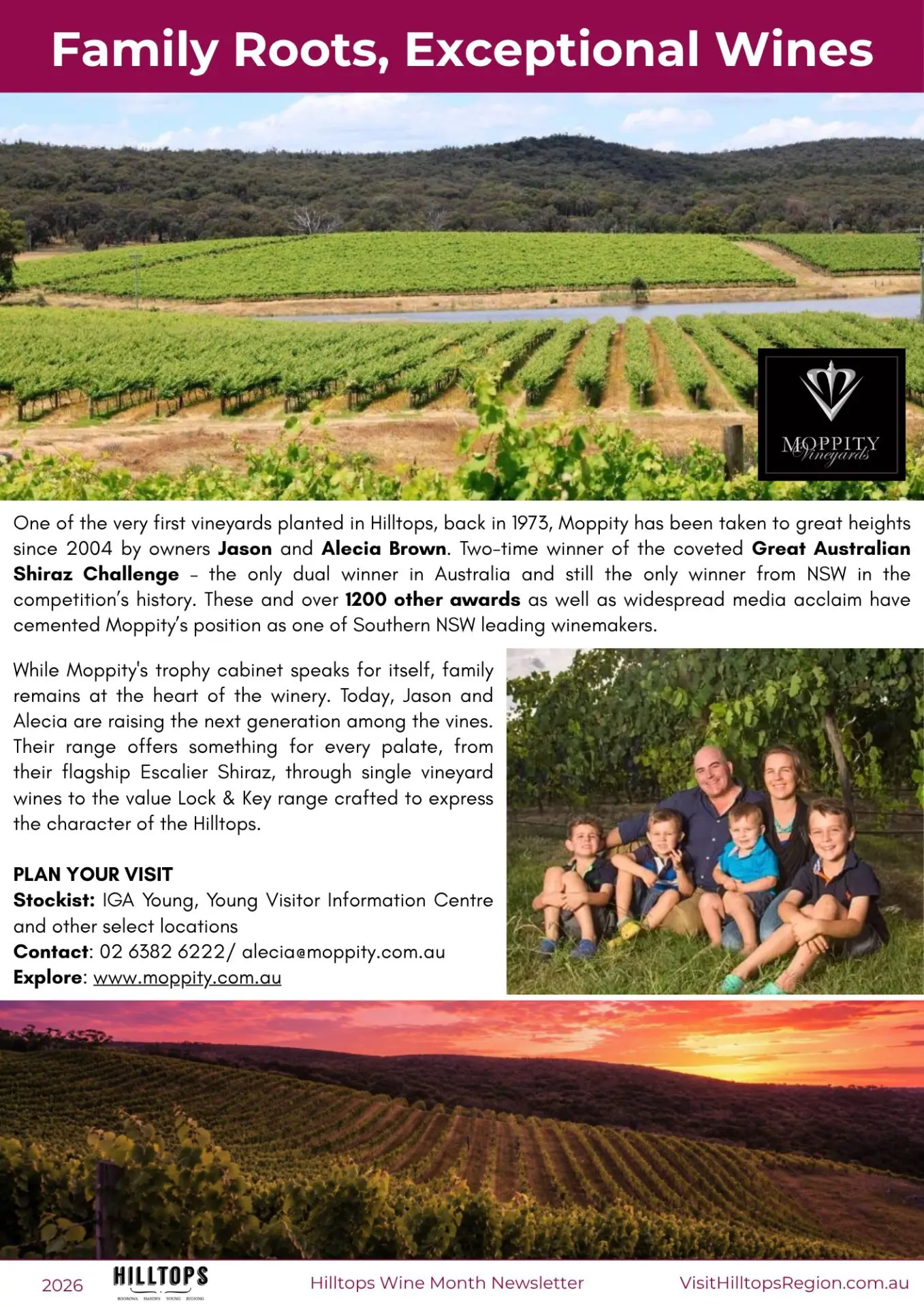 Take Time to Wine in the Hilltops, page 8